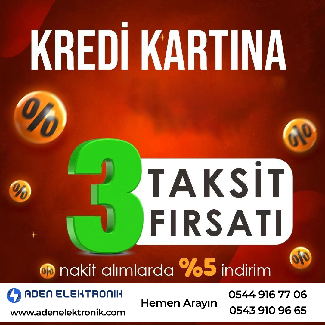 Kredi kartına 3 taksit fırsatı