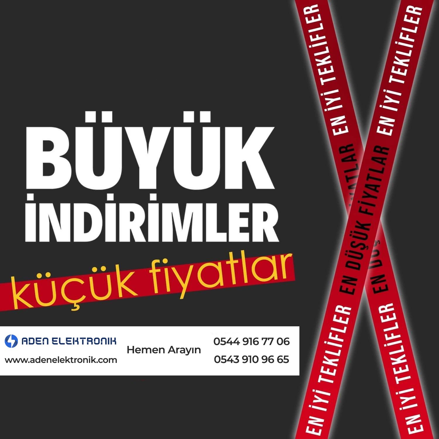 Büyük indirimler küçük fiyatlar